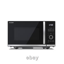 Sharp 25L 900W Flatbed Microwave Oven with ECO Function Perfect Condition, Black