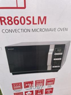 Sharp 25L Freestanding Combination Flatbed Microwave Oven Silver R860SLM
