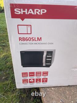 Sharp 25L Freestanding Combination Flatbed Microwave Oven Silver R860SLM