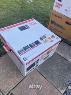 Sharp 25L Freestanding Combination Flatbed Microwave Oven Silver R860SLM