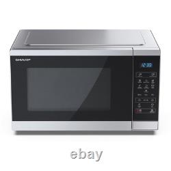 Sharp 25L Solo Microwave 900W, 11 Power Levels, Touch Digital