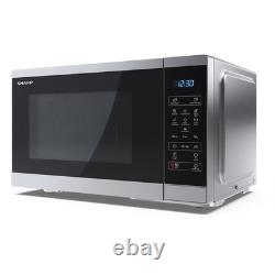 Sharp 25L Solo Microwave 900W, 11 Power Levels, Touch Digital