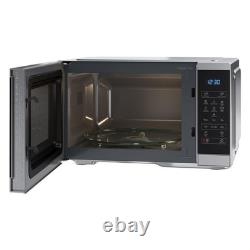 Sharp 25L Solo Microwave 900W, 11 Power Levels, Touch Digital, Silver