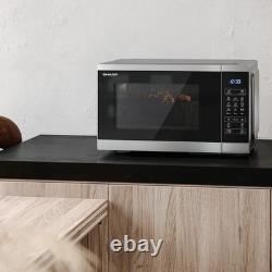 Sharp 25 Litre 900W Digital Microwave with 1000W Grill YC-MG252AU-S