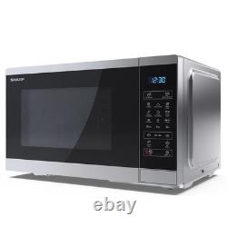 Sharp 25 Litre 900W Digital Microwave with 1000W Grill YC-MG252AU-S