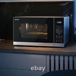 Sharp 32L Freestanding Combination Microwave Oven & Grill Silver YCPC322AUS
