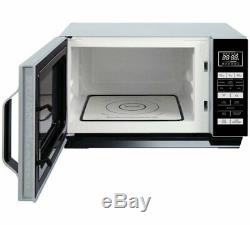 Sharp 900W Standard Flatbed Microwave R360SLM Design Meaning You Can Use Silver