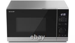 Sharp 900W Standard Microwave Oven Semi Digital 25L YC PS254A Silver New