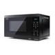 Sharp Black 800w 20 Litre Capacity Microwave With 11 Power Levels Yc-ms02u-b