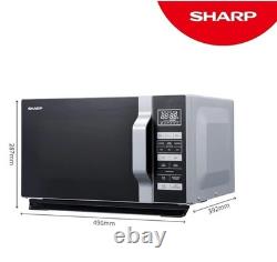 Sharp Freestanding Combination Flatbed 25 L Microwave Oven Silver