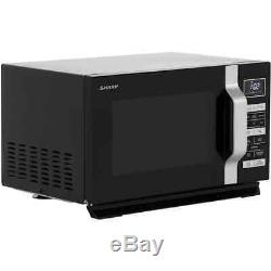 Sharp Microwave R360SLM 900 Watt Free Standing Microwave Silver