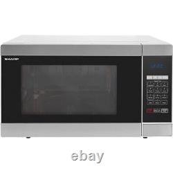 Sharp Microwave R956SLM 1000 Watt 42 Litres Free Standing Microwave Silver