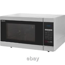 Sharp Microwave R956SLM 1000 Watt 42 Litres Free Standing Microwave Silver