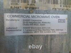 Sharp R24AT 20L 1900W Stainless steel Commercial Microwave