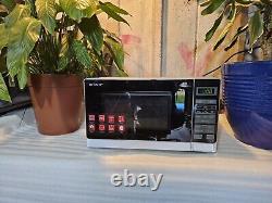 Sharp R272SLM Solo Touch Control Microwave, 20 Litre capacity, 800W, Silver