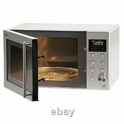Sharp R28STM Solo Microwave, 23 Litre capacity, 800W, Stainless Steel