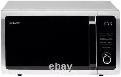 Sharp R374SLM 900W Digital Solo Microwave Oven Touch Control 25L Silver