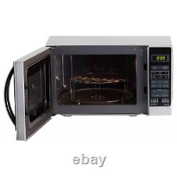 Sharp R662SLM 800W Microwave Oven with Grill Digital Control 20L Silver