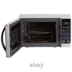 Sharp R662SLM Freestanding Silver Microwave with Grill 20Ltr Capacity