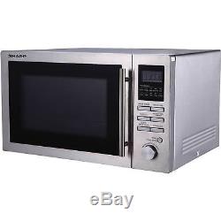Sharp R82STMA 25L Combination Microwave Oven with Timer in Stainless Steel New