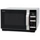 Sharp R860slm 25 Litre Combination Flat Bed Microwave Oven Silver