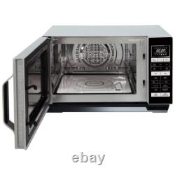 Sharp R860SLM 25 Litre Combination Flat Bed Microwave Oven Silver
