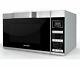 Sharp R861 900-1200w 25l Flat Bed Combination Microwave Silver