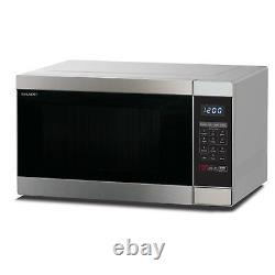Sharp R956SLM 40 Litre Combi Microwave Oven 1000W Stainless Steel