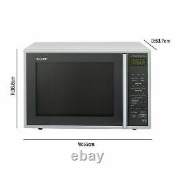 Sharp R959SLMAA 40L 900 Watt Combination Microwave Oven Grill + 1 Year Warranty