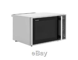 Sharp R959SLMAA 40 Litre Combination Microwave Oven Silver / Black RRP £235