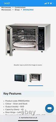Sharp R959SLMAA Combination Microwave 40 Litre, 900Watt Silver