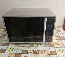 Sharp R959SLMAA Combination Microwave Oven, 40 Litre capacity, 900W, Silver