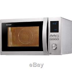 Sharp R982STM 42L 900W Freestanding Combination Microwave in Stainless S R982STM