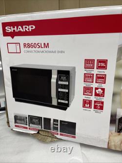 Sharp R-860SLM 25L 900W Combination Microwave Dent