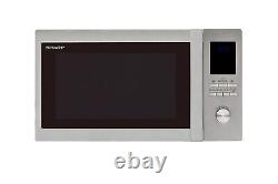 Sharp Stainless Steel Microwave Oven R982STM 42L 1000W Digital, Refurbished A+