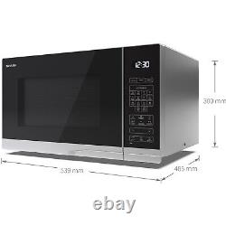 Sharp YCPC322AUS 32L 1000W Digital Combination Microwave Silver YCPC322AUS