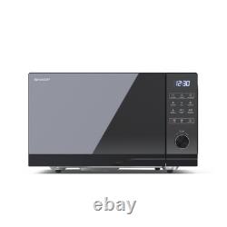 Sharp YC-GC52BU-B 25 L 900W Microwave Oven with Grill and Convection Black