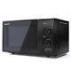 Sharp Yc-gs01u-b 20 Litre 700w Microwave With Defrost Function Black