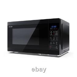 Sharp YC-MA262AE-B Combination Microwave Oven Grill & Air Fryer 26L 900w Black