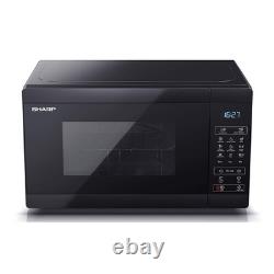 Sharp YC-MG02U-B 20L 800W Microwave with 1000W Grill, Perfect Condition Black