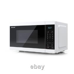 Sharp YC-MG02U-W 20L 800W Microwave with 1000W Grill, Great Condition White