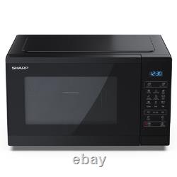 Sharp YC-MG252AU-B 25L 900W Microwave with 1000W Grill Perfect Condition Black