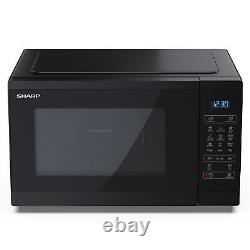 Sharp YC-MG252AU-B Black 25L 900W Microwave with 1000W Grill and Touch Control