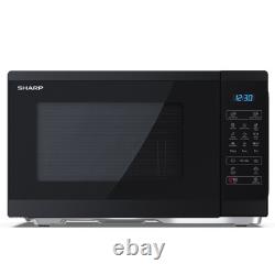 Sharp YC-MG252AU-B Black 25L 900W Microwave with 1000W Grill and Touch Control