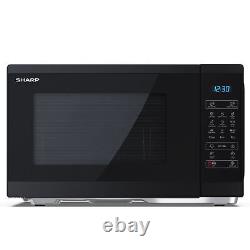 Sharp YC-MG252AU-B Black 25L 900W Microwave with 1000W Grill and Touch Control