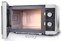 Sharp YC-MS01U-S Silver 20 Litre 800W Microwave With Defrost Settings