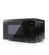 Sharp Yc-ms02u-b 20l 800w Solo Microwave Eco-mode, 11 Power Levels, Black
