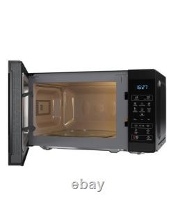 Sharp YC-MS02U-B 20L 800W Solo Microwave Eco-Mode, 11 Power Levels, Black