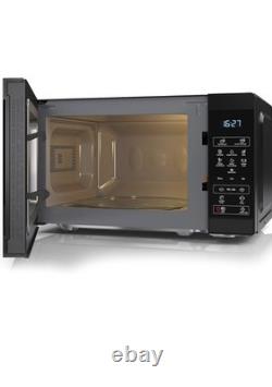 Sharp YC-MS02U-B 20L 800 W Solo Microwave Eco-Mode, 11 Power Levels
