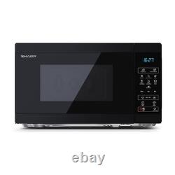Sharp YC-MS02U-B 20 Litre 800W Digital Microwave, Perfect Condition Black